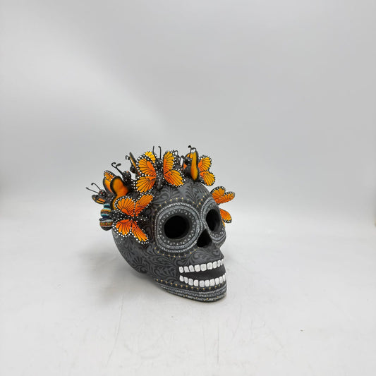 Day Of the Dead Ceramics Skull By Alfonso Castillo PP9003