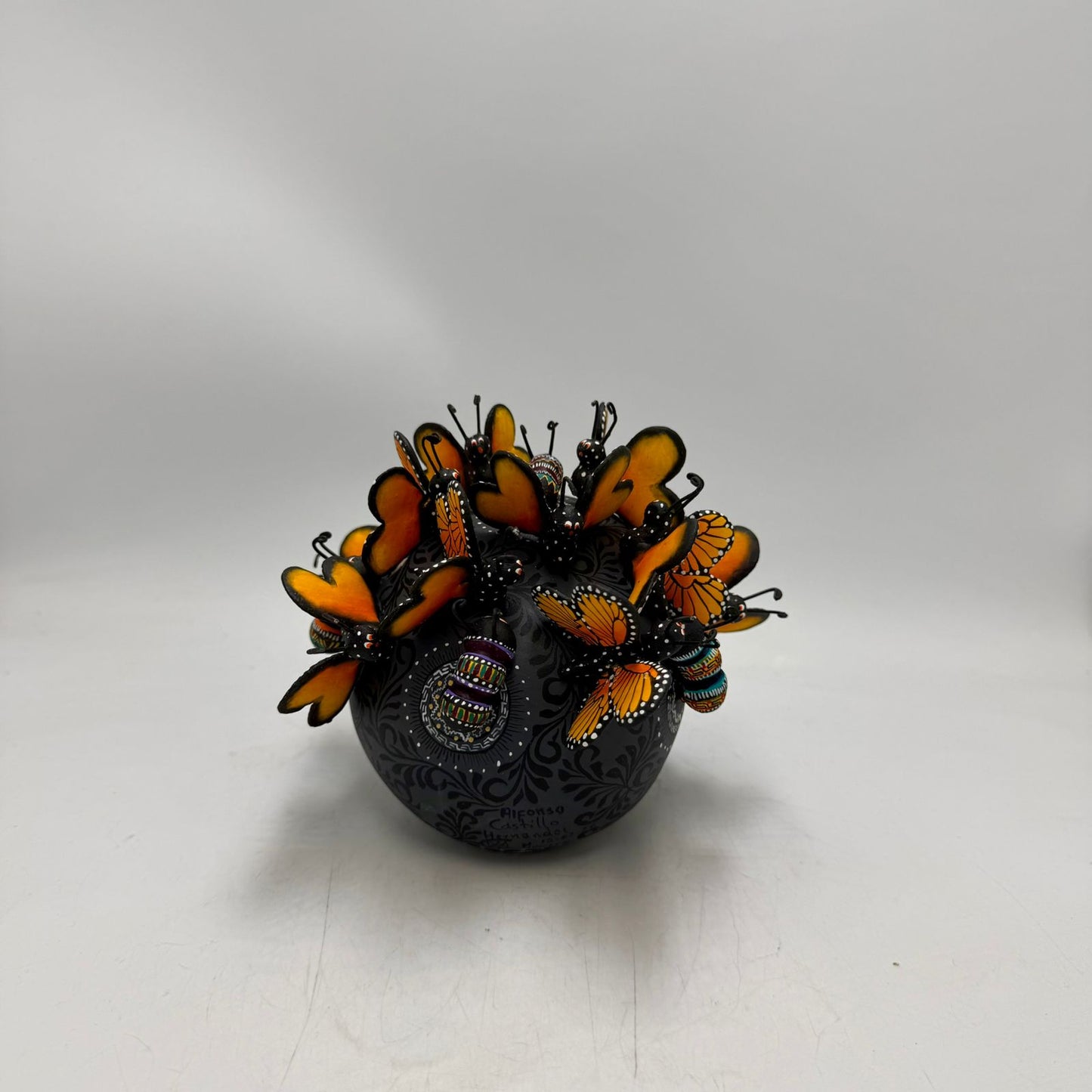 Day Of the Dead Ceramics Skull By Alfonso Castillo PP9003