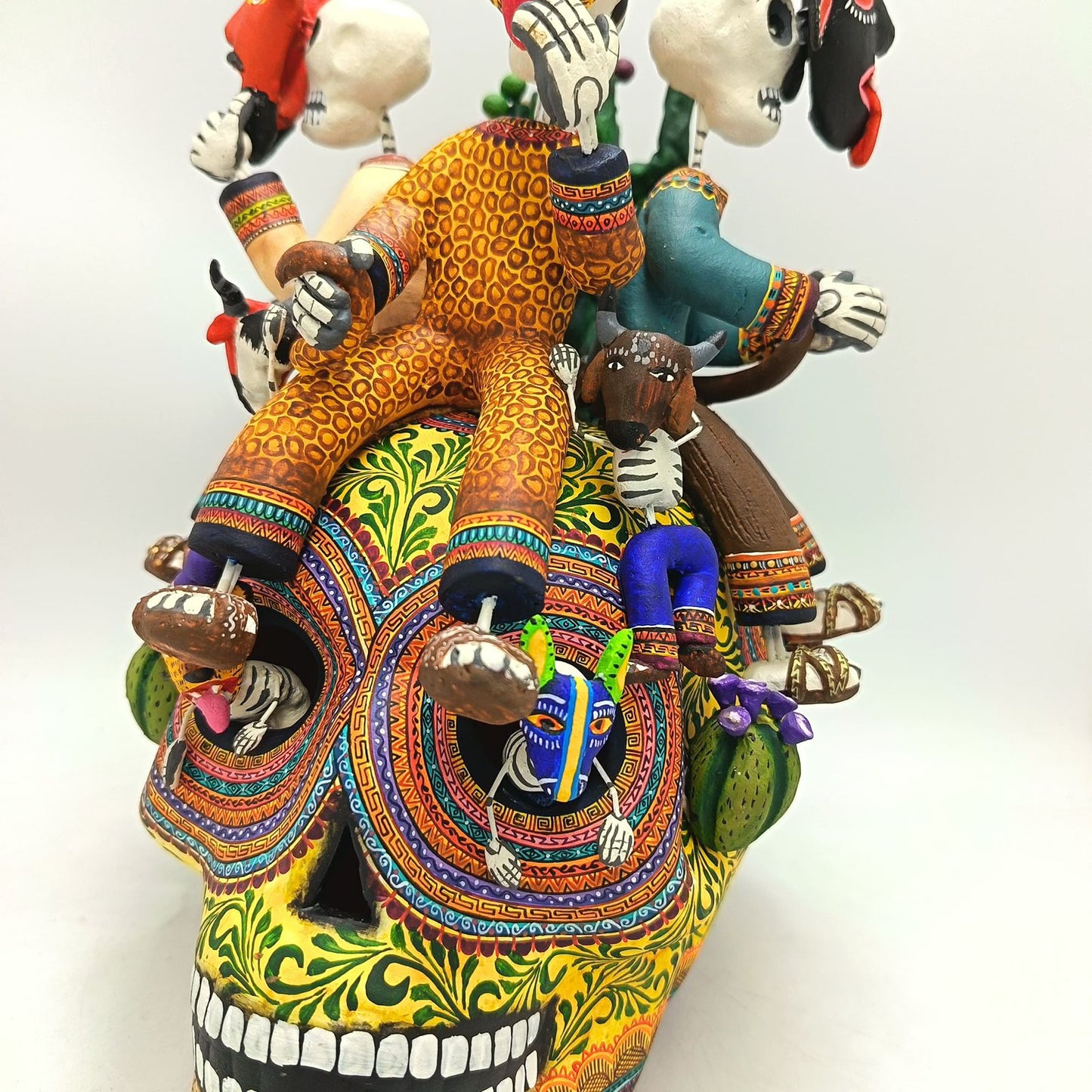 Extraordinary Human Skull The Jaguard mask By Alfonso Castillo PP9074