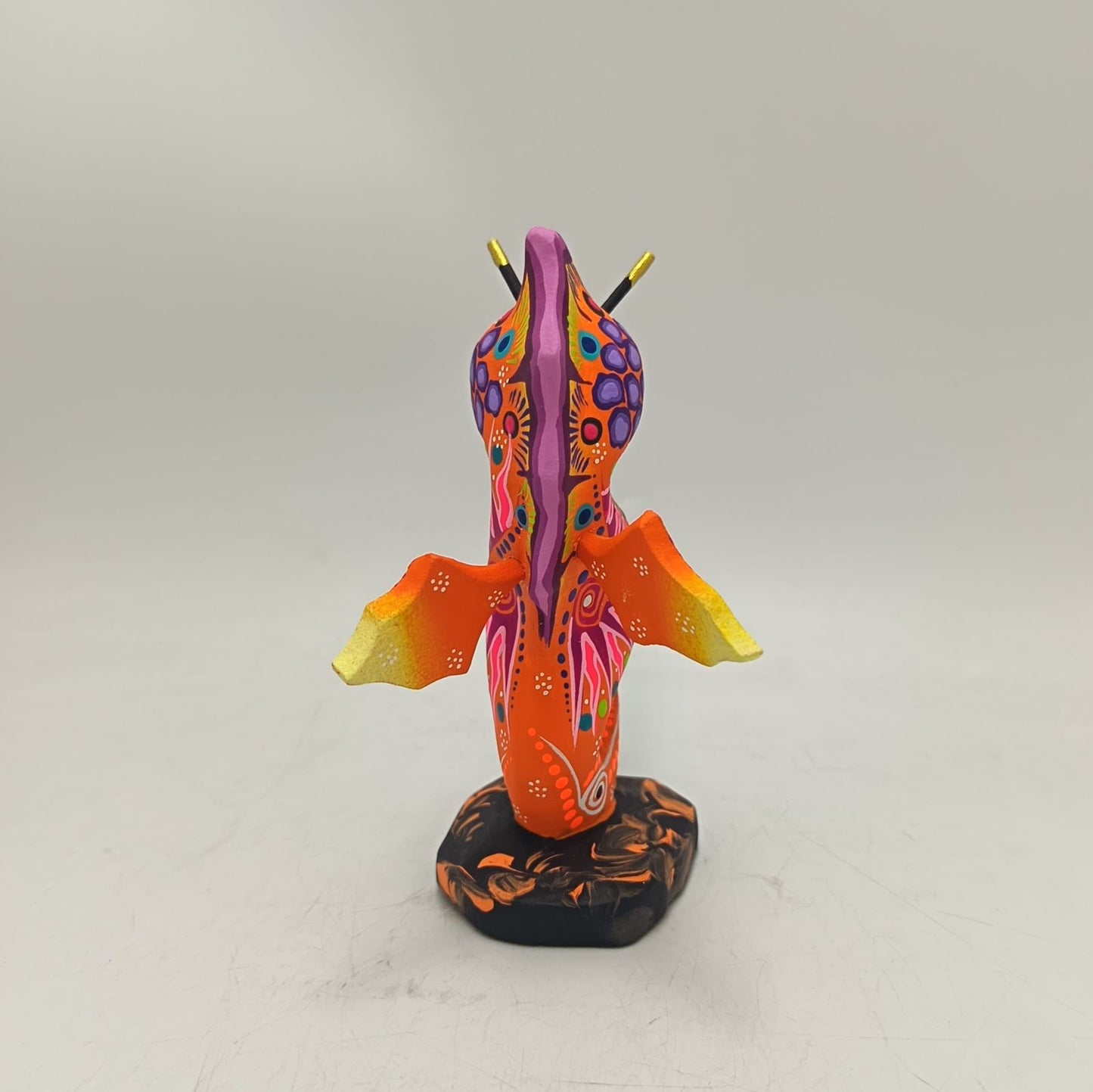 Oaxacan Wood Carving Hand Made Sea Horse By Estudio 2403 PP9126
