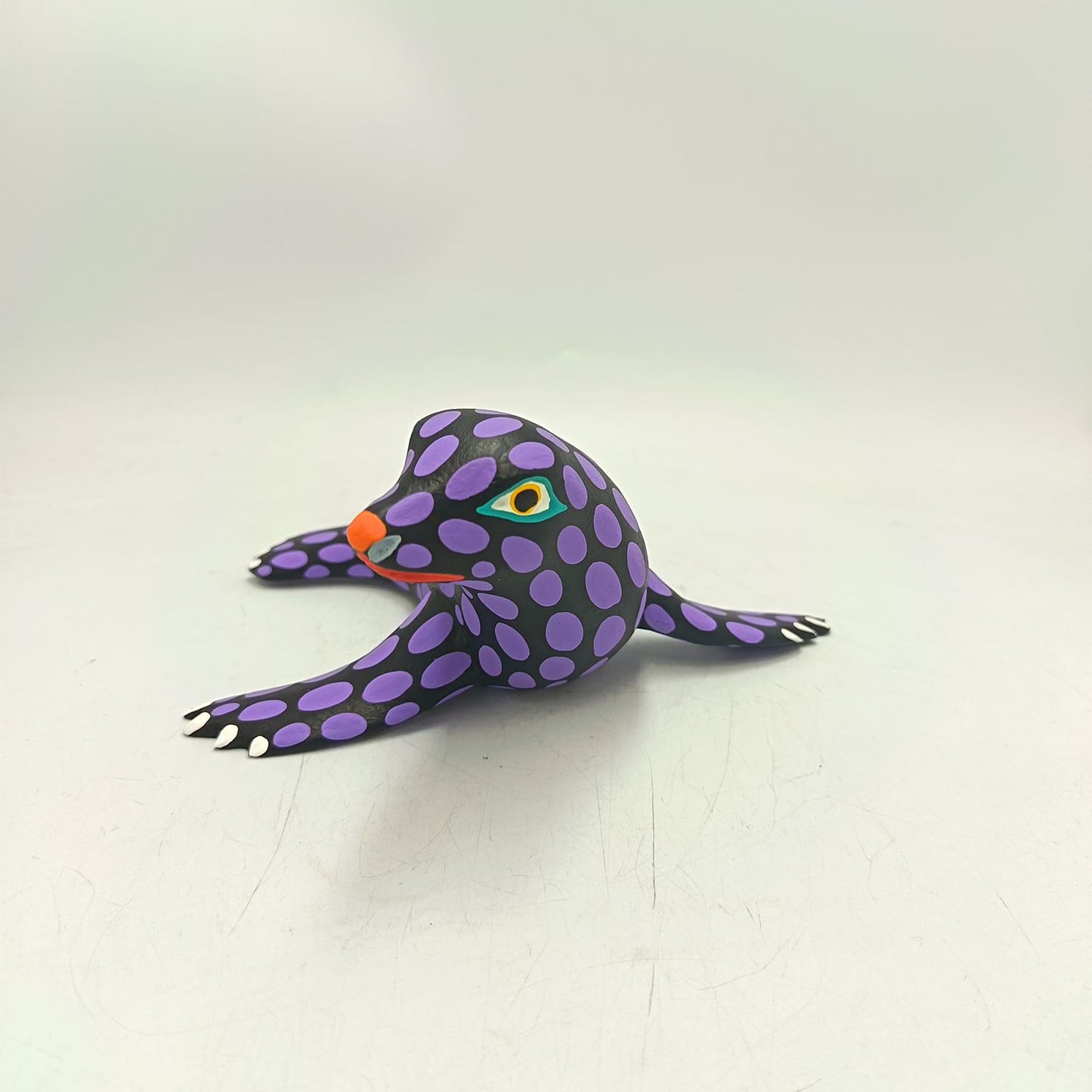 Oaxacan Wood Carving Hand Made, Seal By Armando Jimenez PP9159