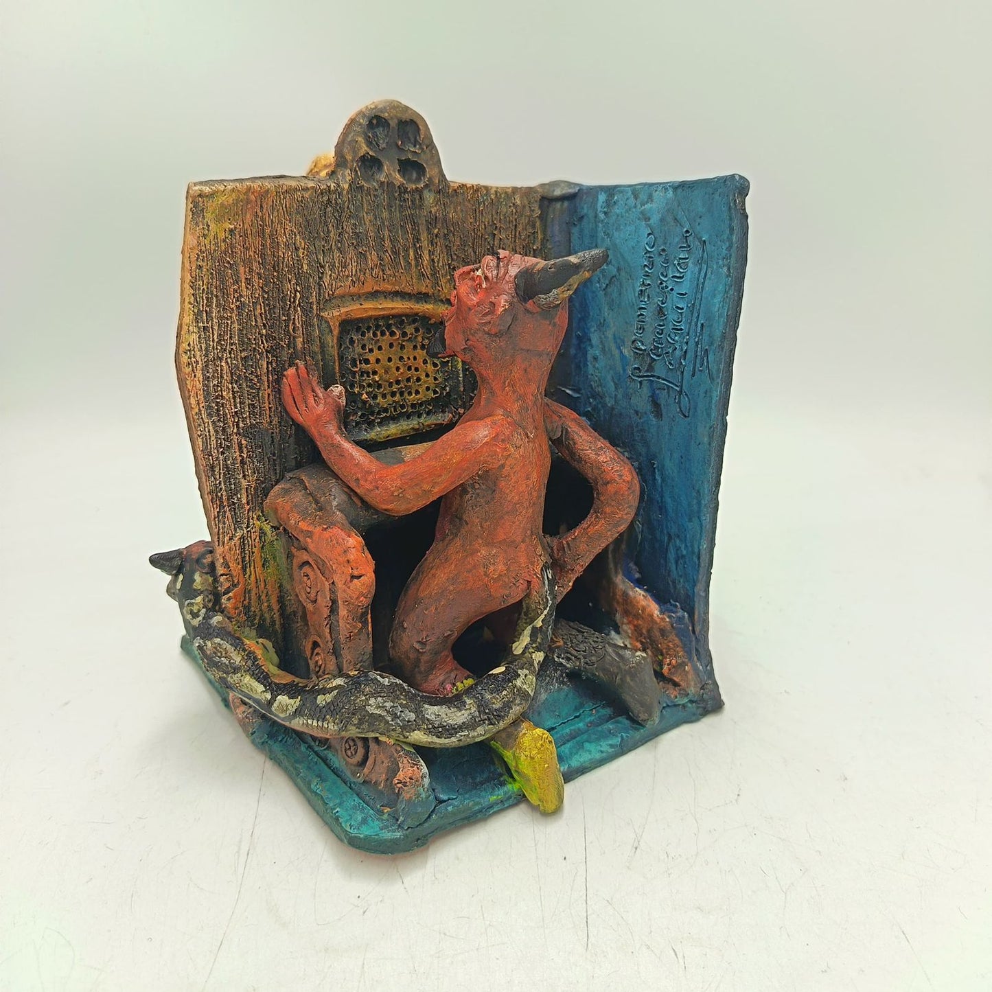 Extraordinary Hand made Confession By Demetrio Aguilar PP9321
