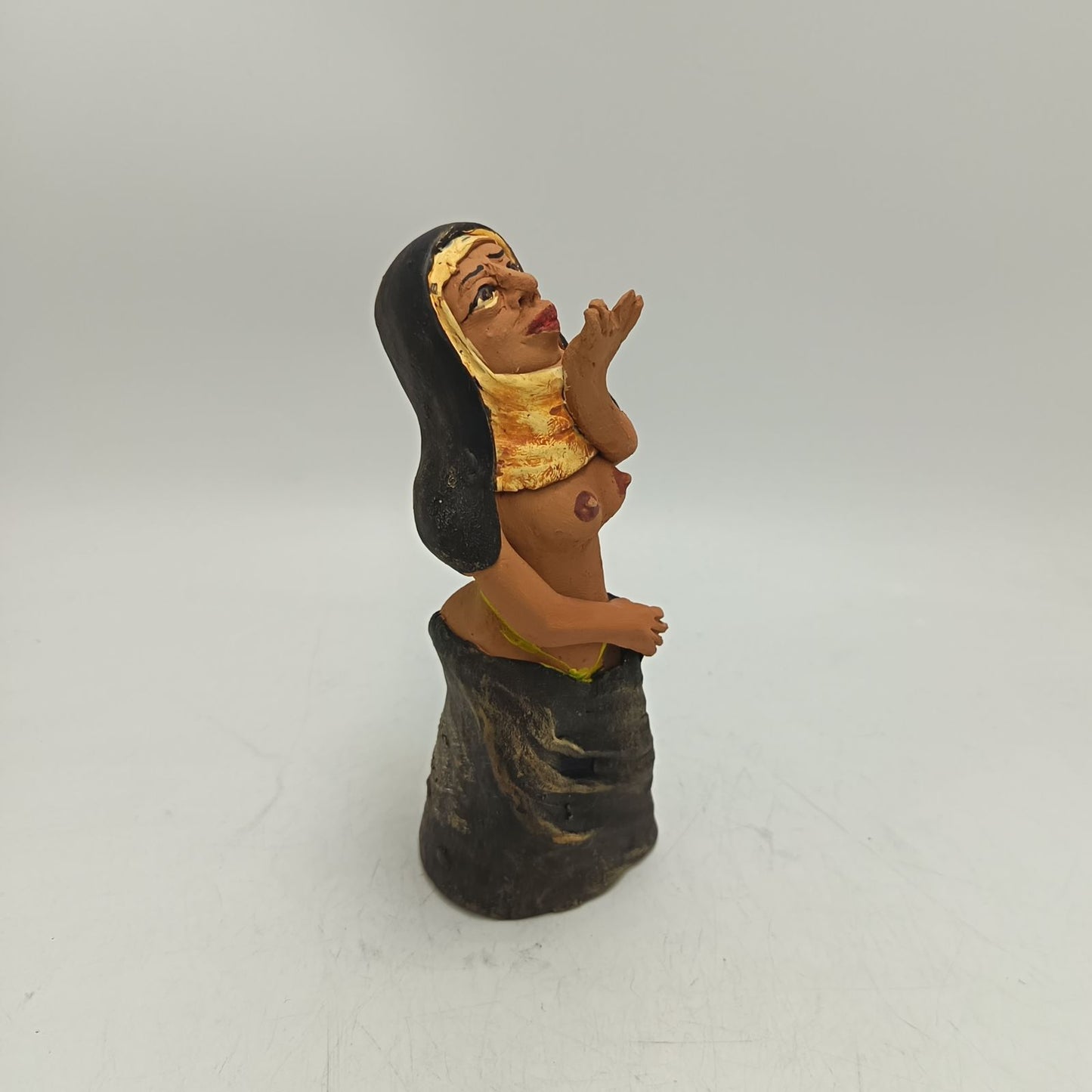 Extraordinary Hand Made Nun By Demetrio Aguilar PP9326