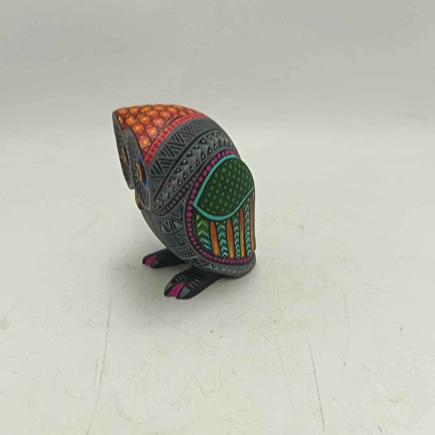 Mexican Oaxacan Wood Carving Fish By Ivan Fuentes PP9353