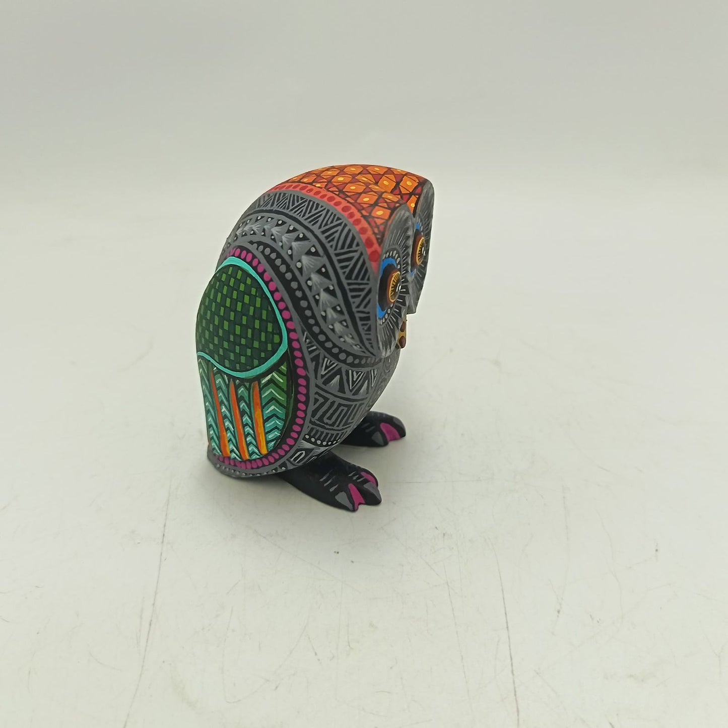 Mexican Oaxacan Wood Carving Fish By Ivan Fuentes PP9353