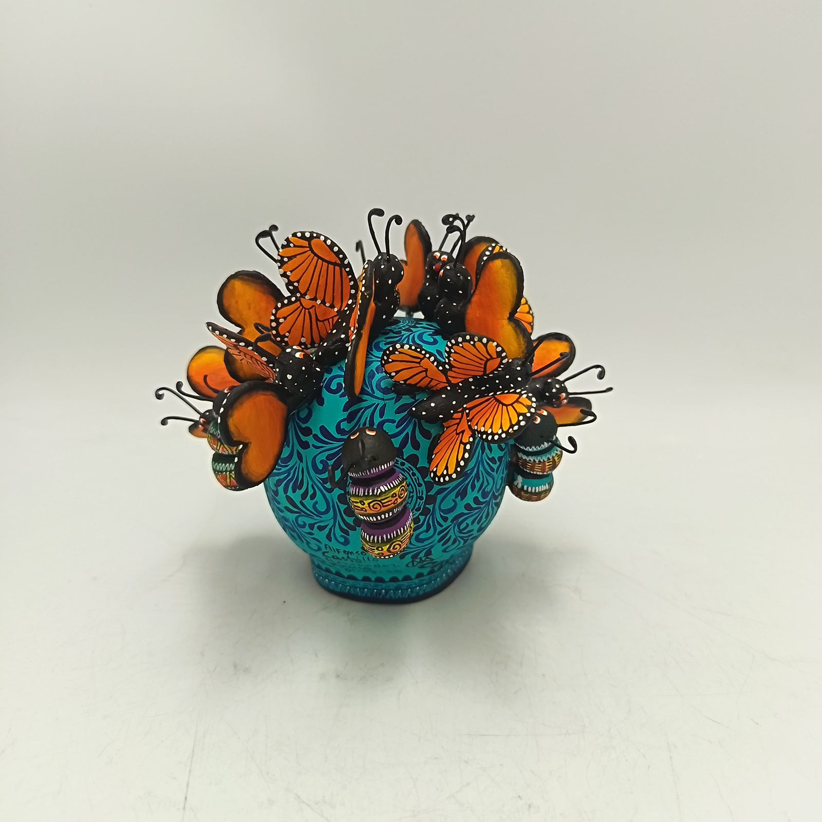 Day Of the Dead Ceramics Skull By Alfonso Castillo PP9365 – Peyote