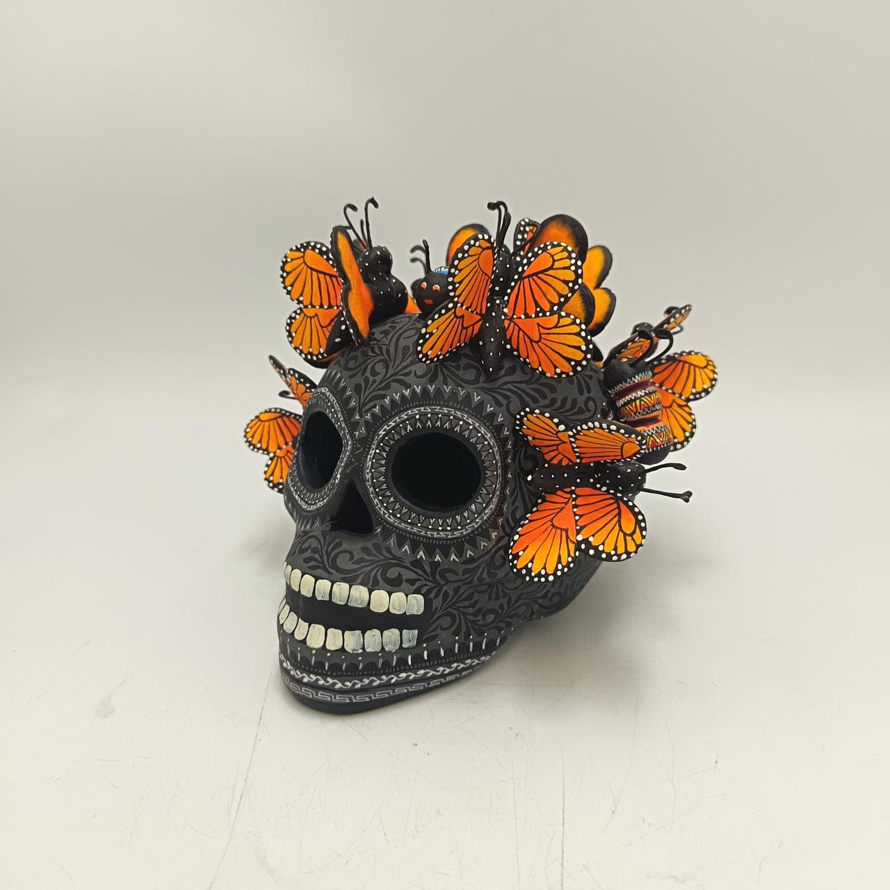 Skull Day Of the Dead Ceramics By Alfonso Castillo Hernandez PP9369