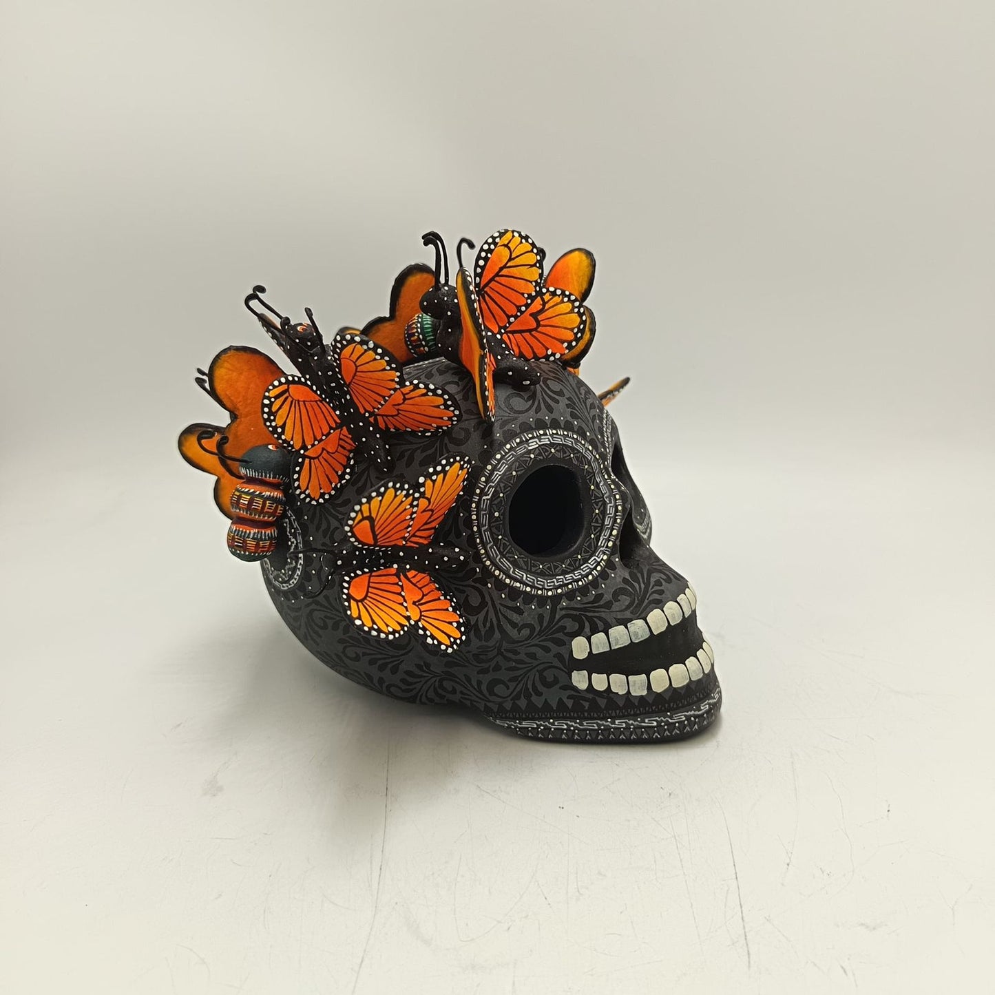 Skull Day Of the Dead Ceramics By Alfonso Castillo Hernandez PP9372