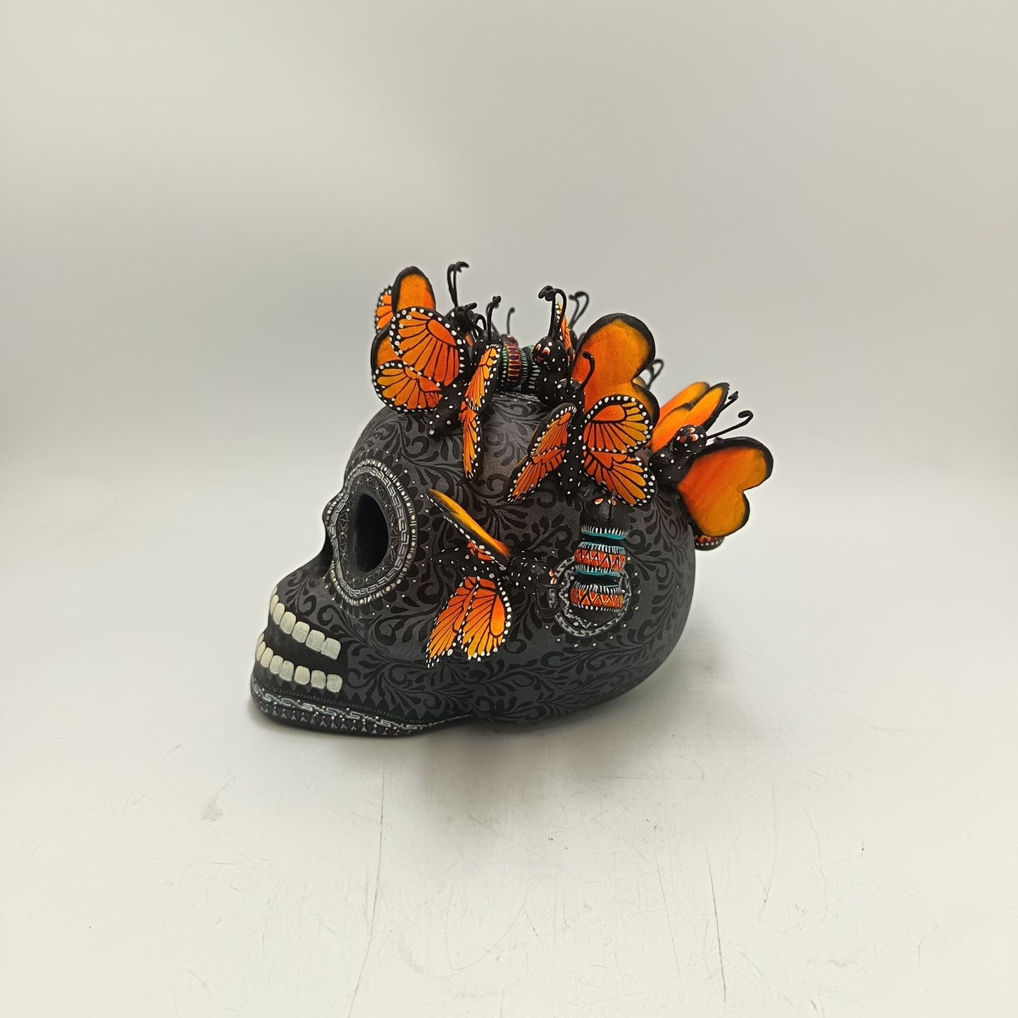 Skull Day Of the Dead Ceramics By Alfonso Castillo Hernandez PP9372