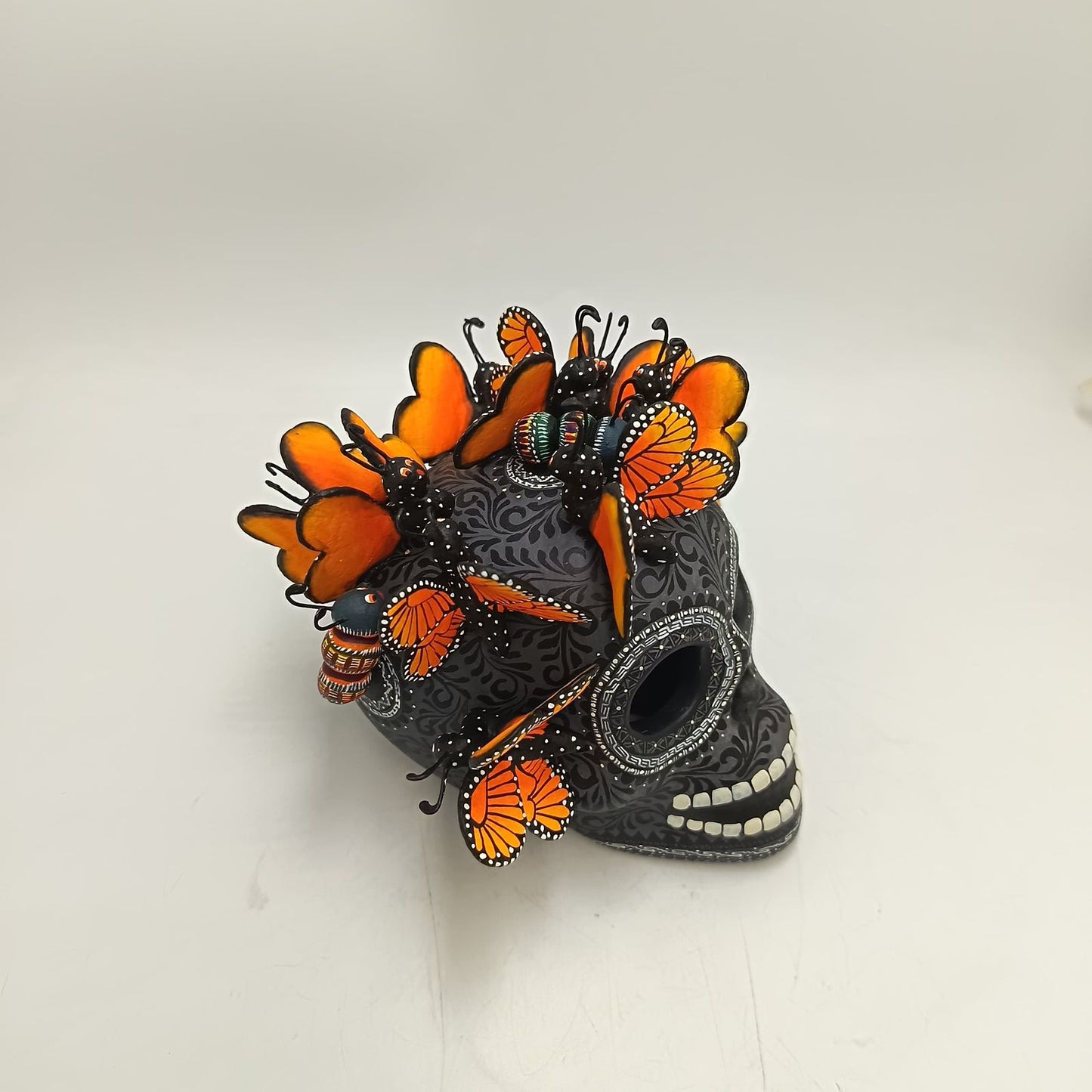 Skull Day Of the Dead Ceramics By Alfonso Castillo Hernandez PP9372