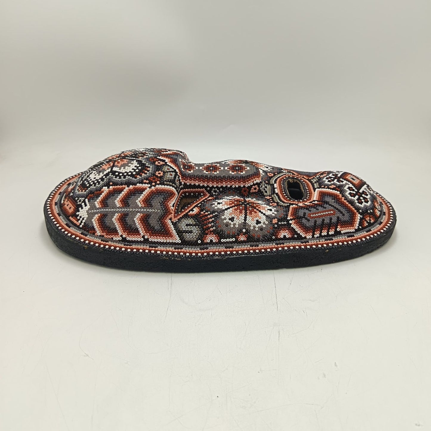 Mexican Huichol Beaded Mask By Isandro Villa Lopez PP9389