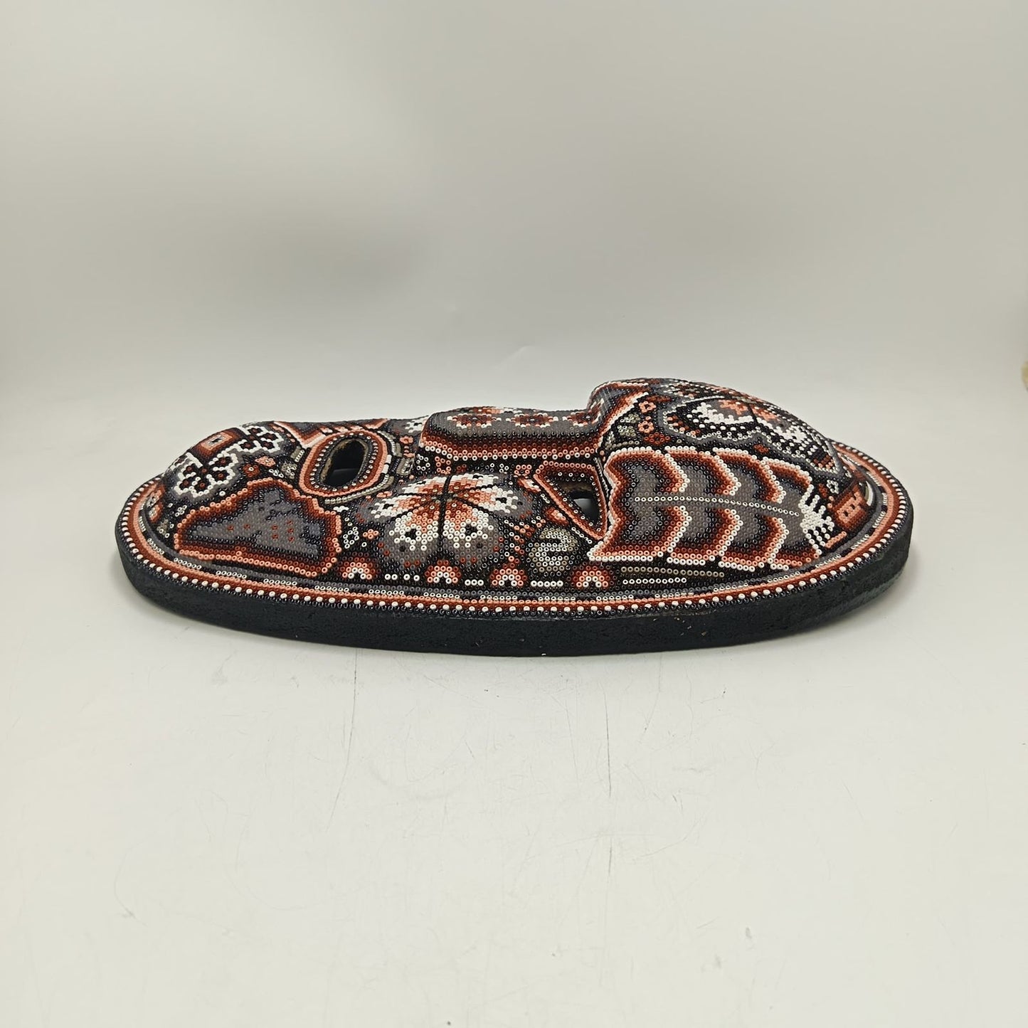 Mexican Huichol Beaded Mask By Isandro Villa Lopez PP9389
