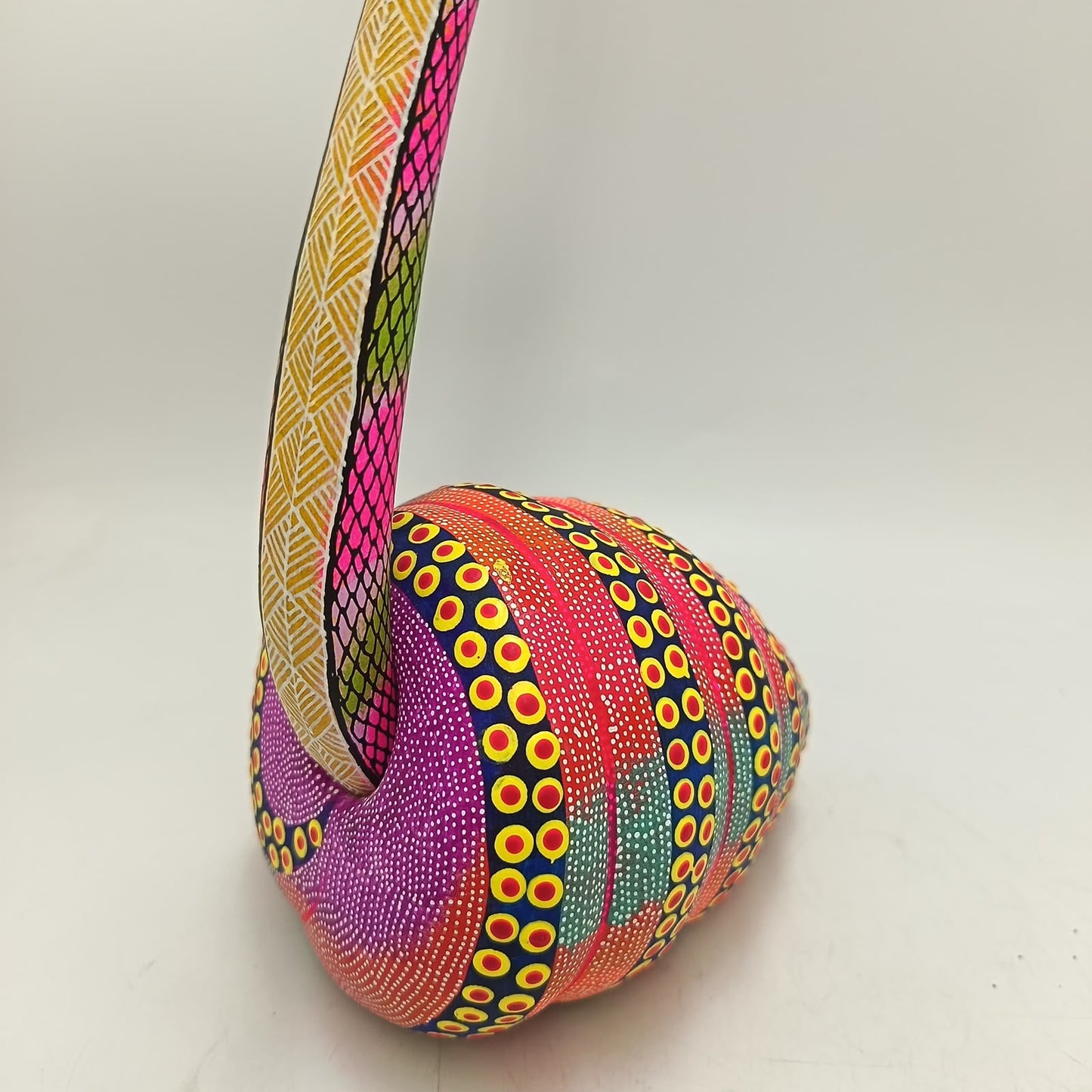 Mexican Oaxacan Wood Carving Snail By David Blas PP9449