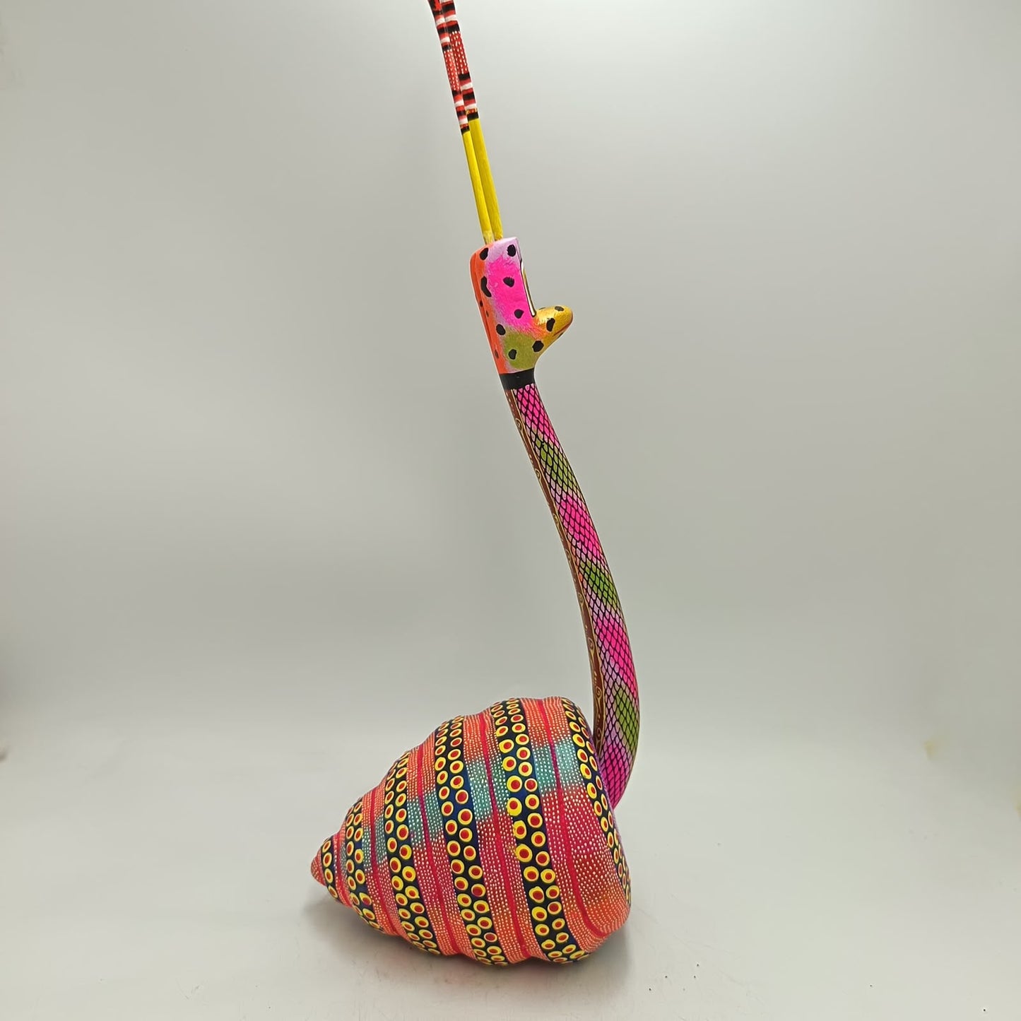 Mexican Oaxacan Wood Carving Snail By David Blas PP9449