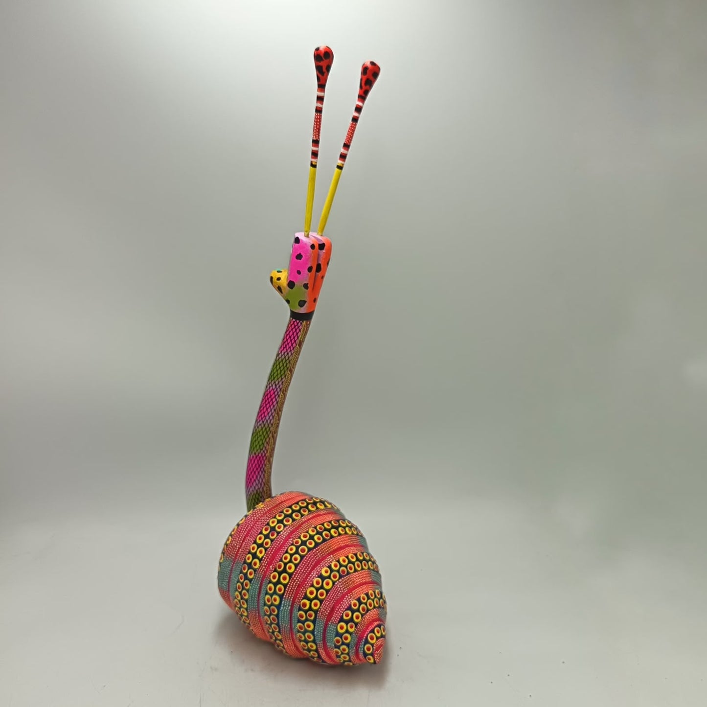 Mexican Oaxacan Wood Carving Snail By David Blas PP9449
