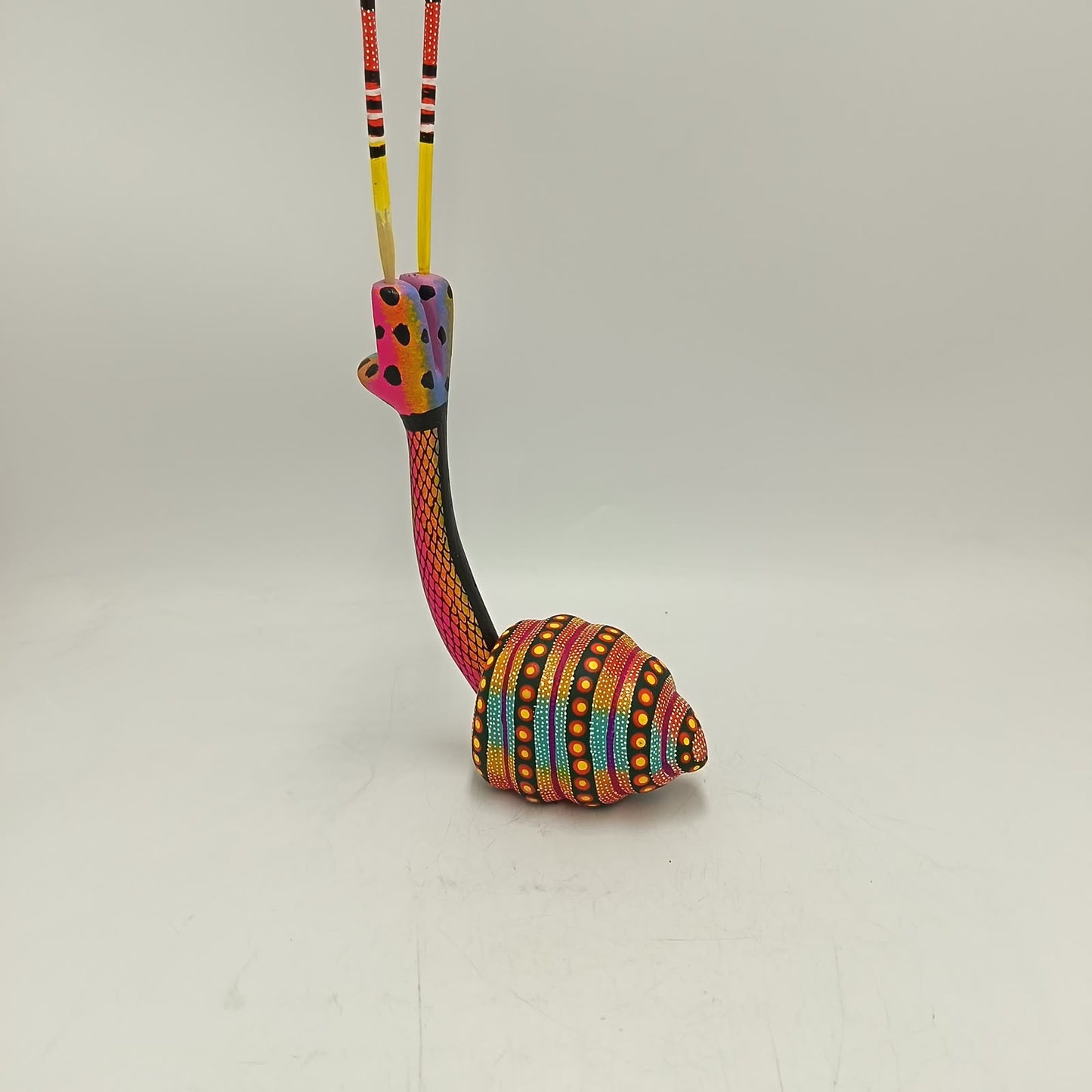 Mexican Oaxacan Wood Carving Snail By David Blas PP9454
