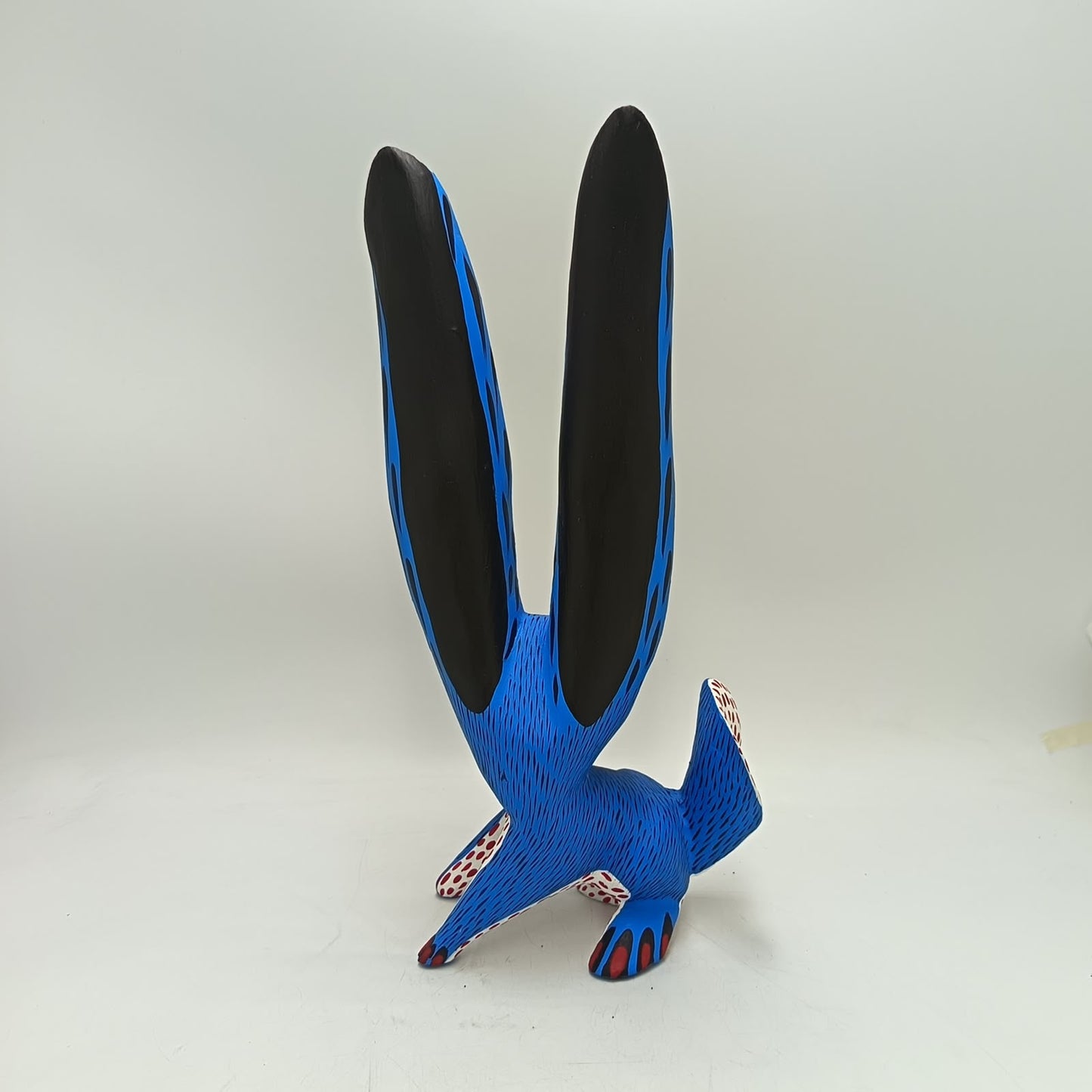 Oaxacan Wood Carving Rabbit By Arsenio Morales PP9456