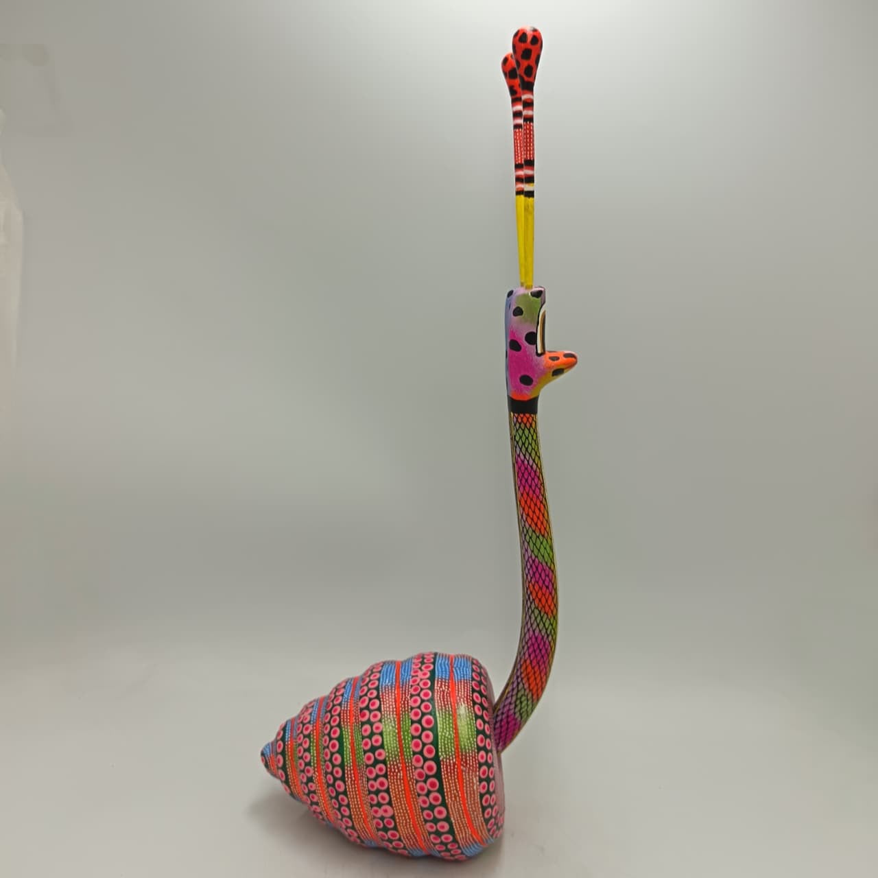 Mexican Oaxacan Wood Carving Snail By David Blas PP9458