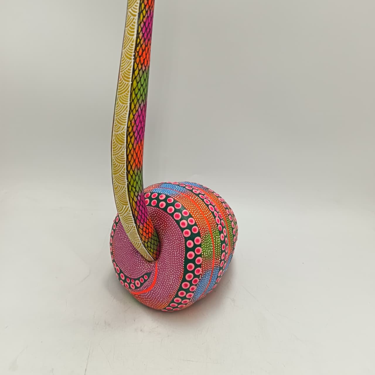 Mexican Oaxacan Wood Carving Snail By David Blas PP9458