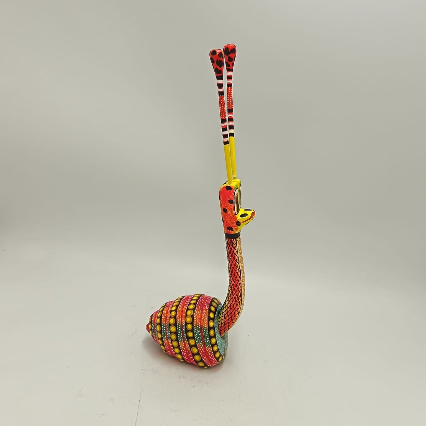 Mexican Oaxacan Wood Carving Snail By David Blas PP9461