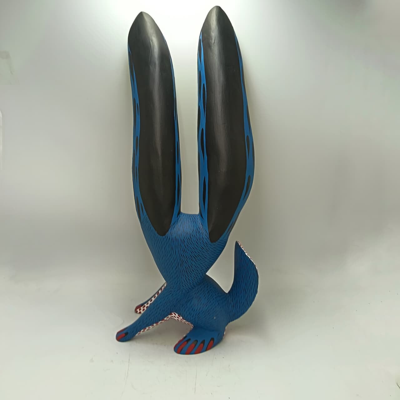 Oaxacan Wood Carving Rabbit By Arsenio Morales PP9471 – Peyote People