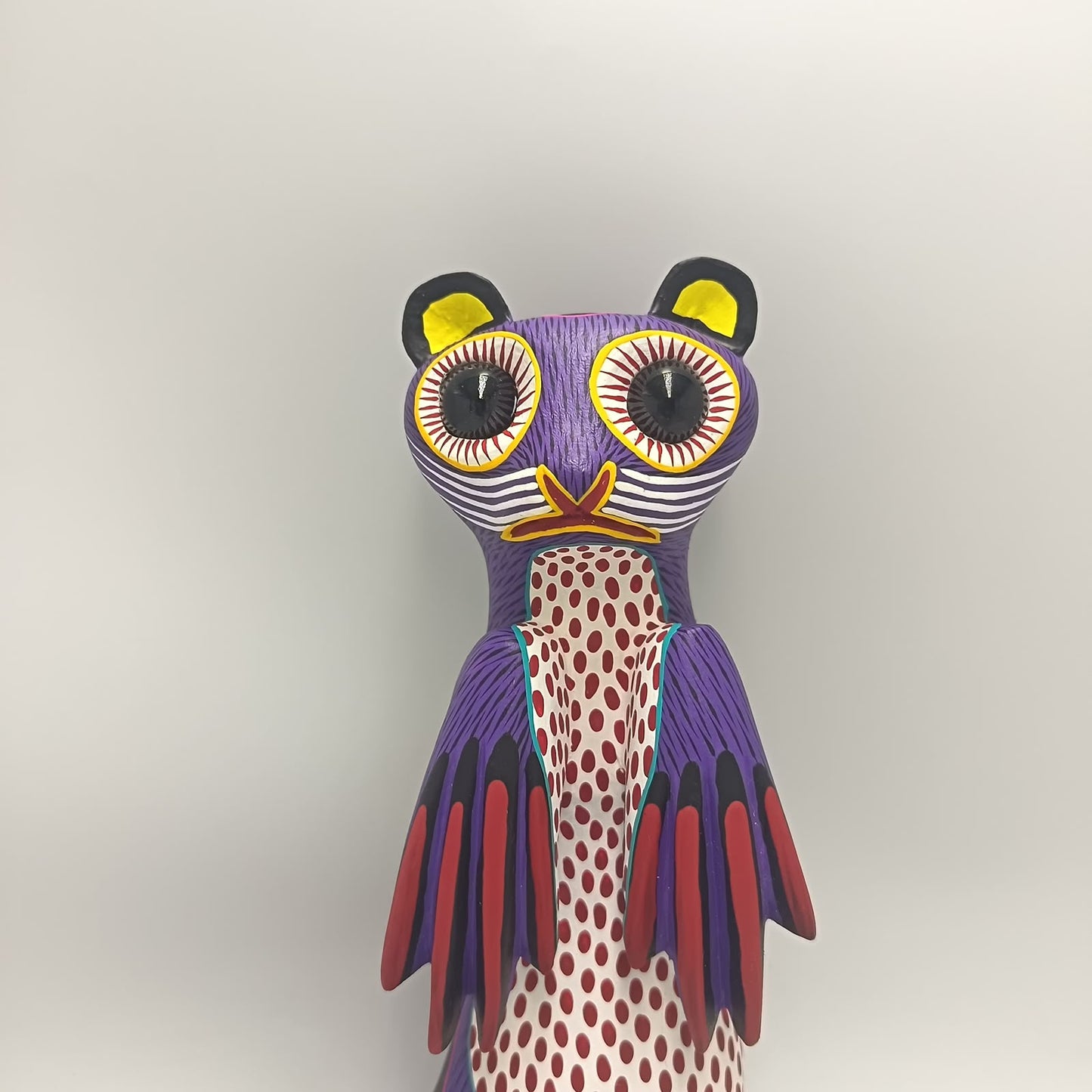 Oaxacan Wood Carving Otter By Arsenio Morales PP9475
