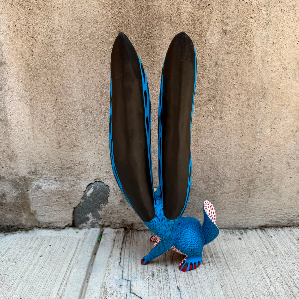 Oaxacan Wood Carving Rabbit By Arsenio Morales PP9565