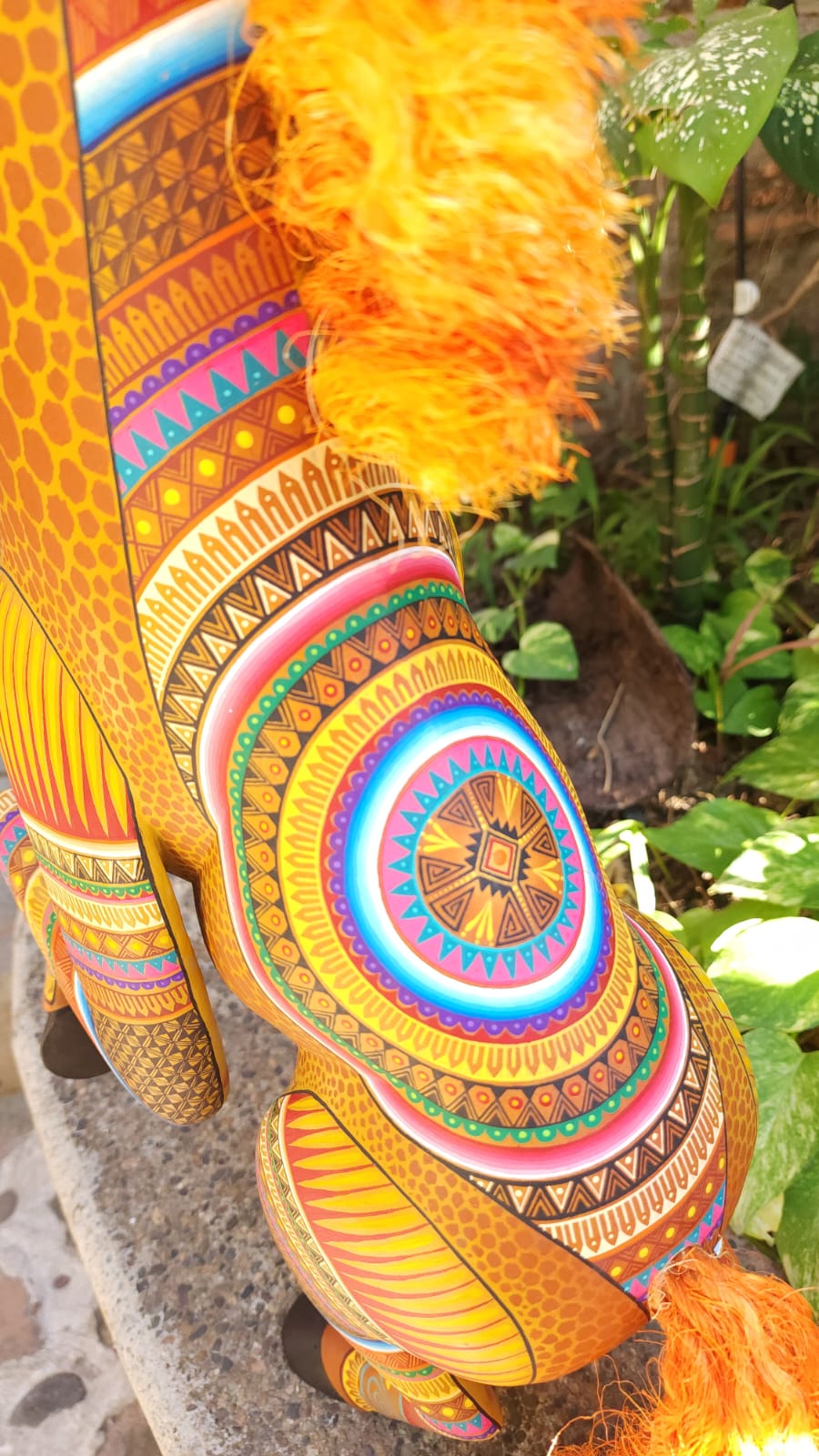 Mexican Oaxacan Wood Carving Camel By Julia Fuentes PP5094