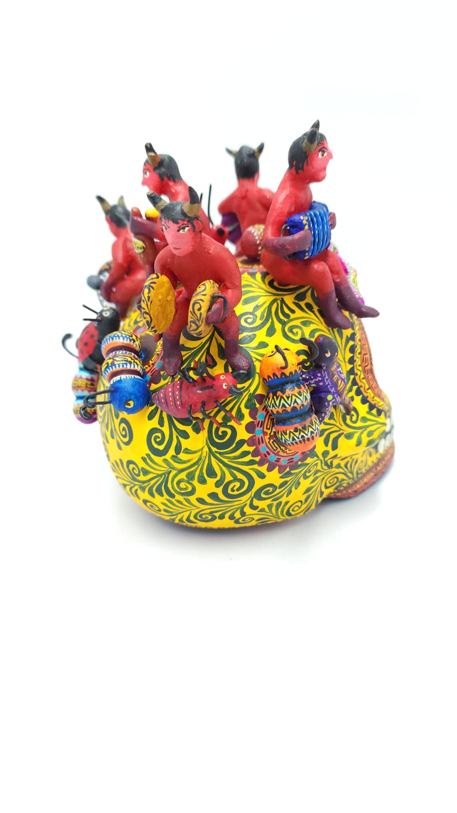 Ceramics Devils Singing Skull By Castillo PP5251